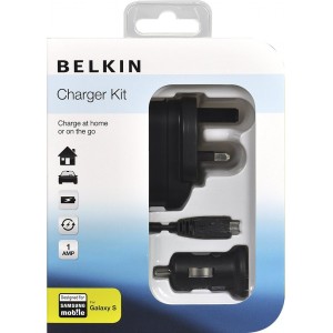 8 x Belkin 5V 1A Micro USB Charger Mains Charger Wall Charger + Car charger