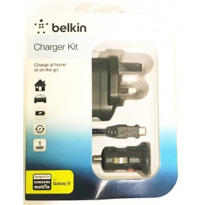24x 3-in-1 Charger Kit, Mains Charger, Car, Charger and Micro USB cable by Belkin