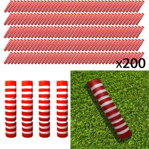 200 x Christmas Squeaky Cracker Squeeze Dog Toy 18.5cm Striped Play Chew Soother