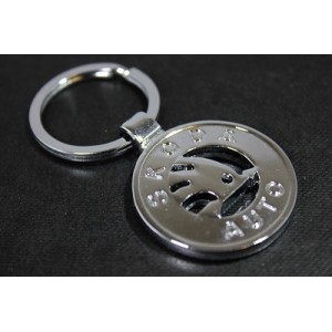 10 x Skoda Auto Car Key Ring Gift Keychain Metal Key Chain