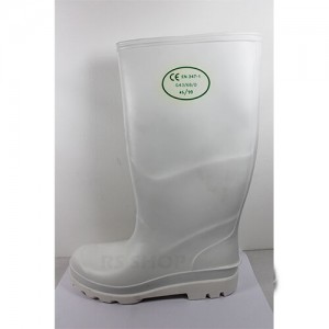 5 x Pairs of White Work Wellingtons - Size 37